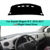 Car Dashboard Cover For Suzuki Wagon R V 2012-2017 Carpet Dashboard Pad Sun Protection UV Cushion Car Accessories 2015 2016 2017