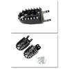 Fußrasten Fußrasten Pedal Fußrasten Für Honda CR 80 85 R CRM 250 XR 400 R CRF 230 1000 L DTC Für KAWASAKI KLX 250 S 300 R KLR 650