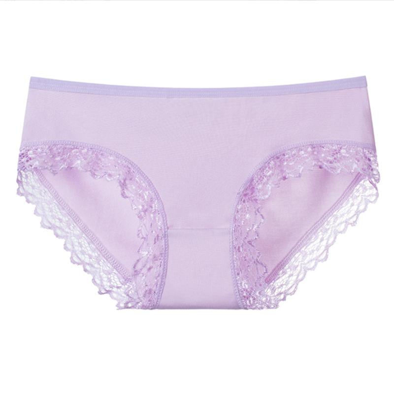 Neue Milchseide Damen-Unterwäsche aus Spitze für Mädchen, Dreieck-Unterwäsche