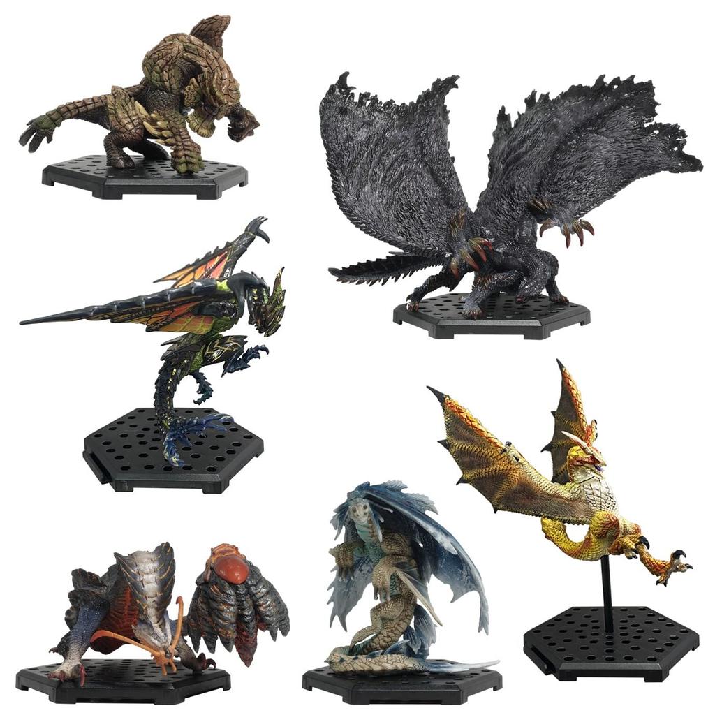 Capcom Figure Builder Monster Hunter Standard Model Plus Vol. 23 Boxed Product, 6 Types, 6 Figures + Bonus Parts, PVC ABS