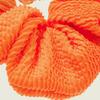 PSUCHE CRINKLE SCRUNCHIE _FANTA ORANGE