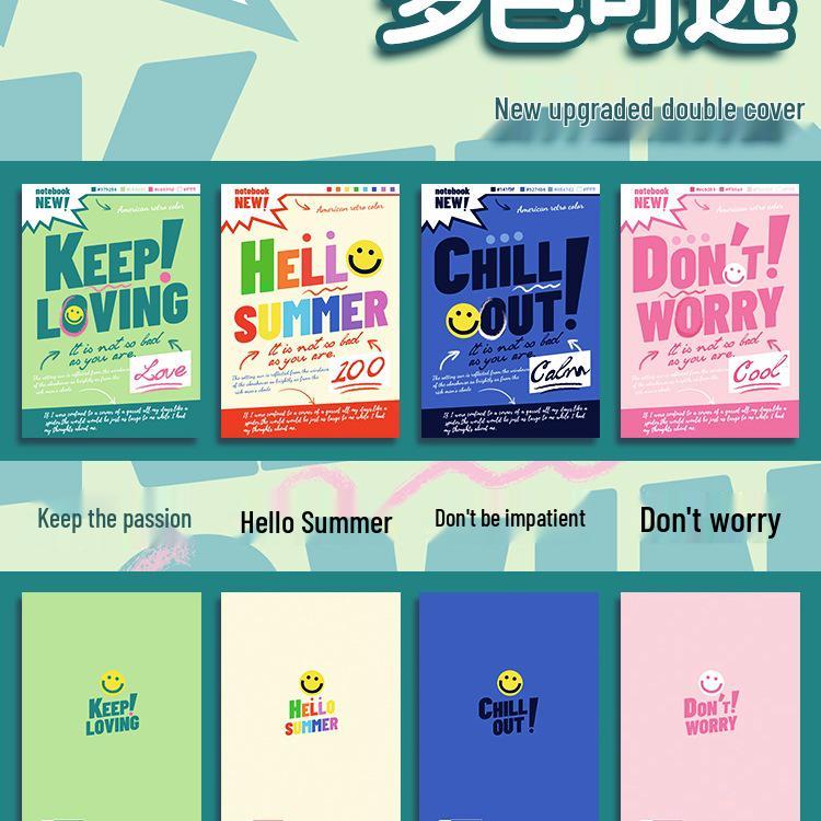 Stay Inspired! Ergonomic B5 Lined Notebook with Removable Binder for High School Use