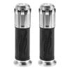 Motoforti 22mm 24mm Universal Motorcycle Hand Grips Cover Rubber Aluminum Alloy Handlebar Grip for Motorcycle Scooter 1 Pair