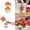 Gg Bond Cartoon Keychain With Resin Material For Lucky Key Accessory