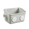 Puch-free Wall-mounted Hanging Vertical Storage Basket with Hooks Anti-slip Bathroom Kitchen Office Sundries Organizer