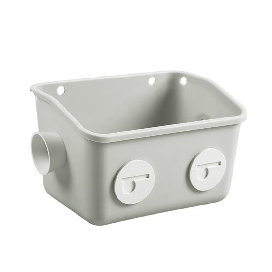 

Настенная подвесная вертикальная корзина для хранения без пуха с крючками, противоскользящий органайзер для ванной комнаты, кухни, офиса, всякая всячина