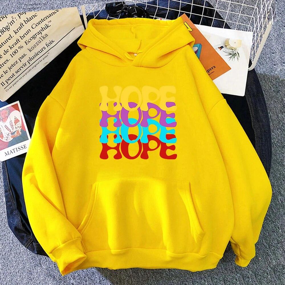 Korean Style Agust D Hoodies Hope World Clothes Spring/Autumn Tops Women/men Sweatshirt Vintage Harajuku Hoodie Kawaii Sudaderas Unisex
