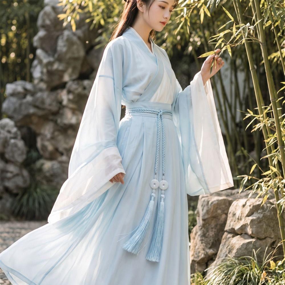 Chinese Style Waist Rope Pendant Tassel Waist Cord Retro Thin Belt  Hanfu Accessories