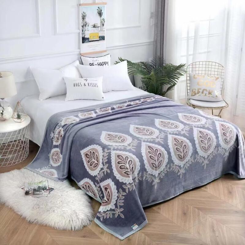 OEING Thick Flannel Fleece Blanket