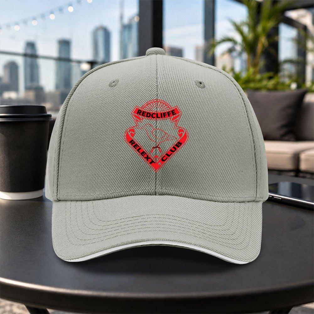 Redcliffe Club Sandwich Baseball Cap  Unisex Adjustable Duckbill Hat for Travel Parties Daily Wear