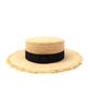 Yunibeosyeolkemiseuteuli Natural Flat Fedora Summer Fedora