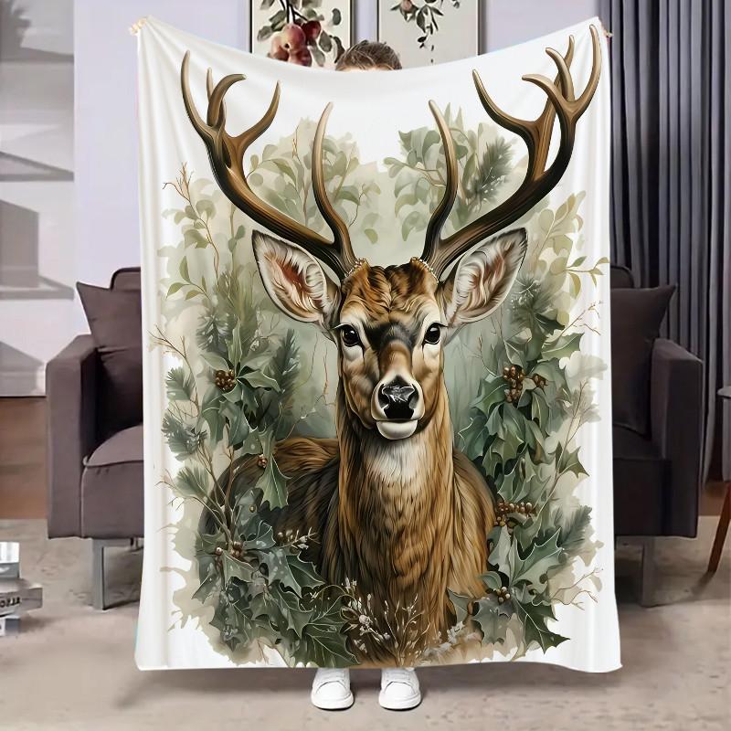 Плед «Радужный призрак» на Хэллоуин - Плед на День всех святых 70x100cm