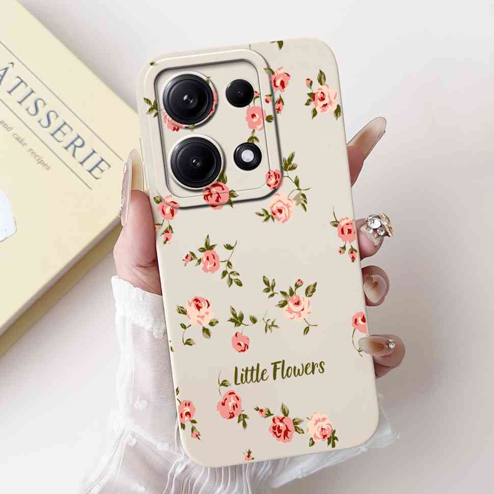 Simple Silicone Case For Redmi Note14s 4G Capa Lovely Panda Rabbit Shockproof Back Cover For Xiaomi Redmi Note 14S Phone Shell