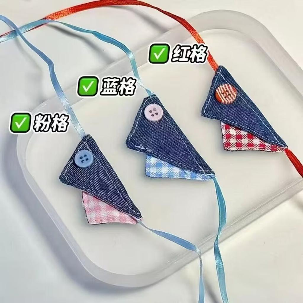 For/Cloth The Monsters Pin For Love Series Cute Clothes 10Cm Cotton Doll Chiikawa Drool Bib