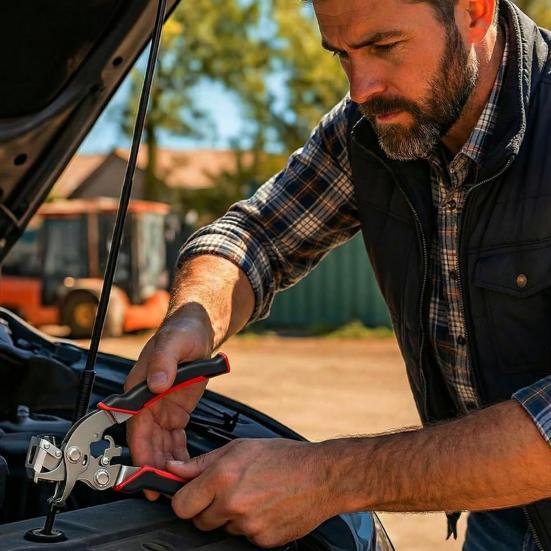 Car Clip Plier Disassembly Duty Spring Clip Removal Tool Loaded Car Tool Heavy Multi-Functional Automotive Panel