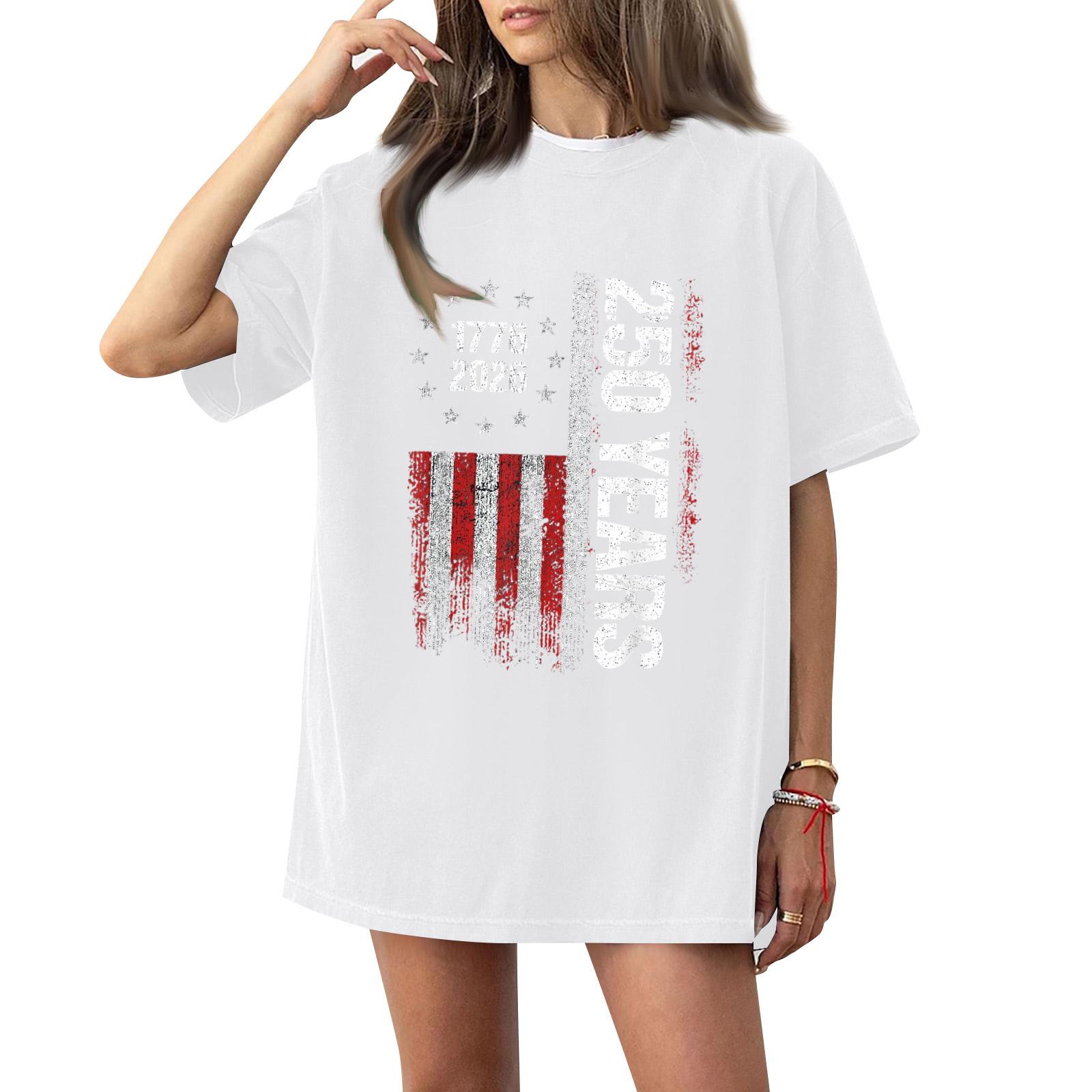 

Womens T Shirts Short Sleeve Shirts Pullover Summer Spring Tops Blouses XXL