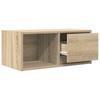 TV Cabinet in Sonoma Oak 60 x 31 x 25.5 cm Particleboard