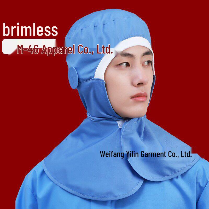 

Защитная шапочка для пищевой промышленности с козырьком и снудом для мужчин One Size