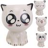 Plants Pot Decorative Anti-cracking Compact Mini Cat Shaped Flower Pots for Landscaping Decoration