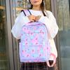 Printed School Bag Women Three-piece Backpack Set Female Bag