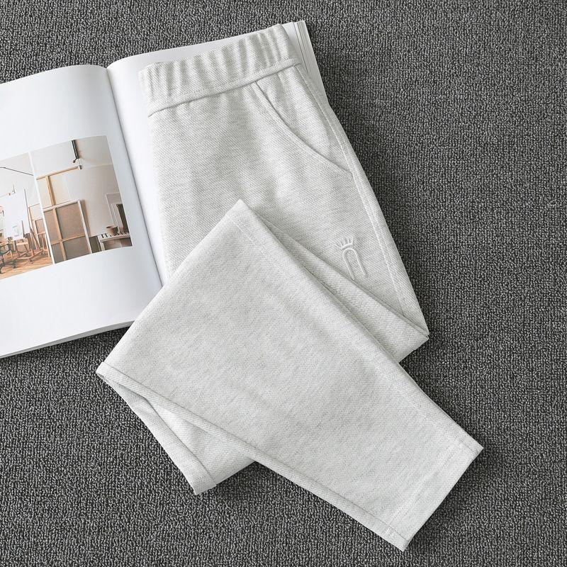 Casual Thin-Style Gray Women's Classy Oversized Track Pants