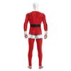 Unisex Horror Bloody Clown Cosplay Jumpsuits Halloween Horror Santa Claus Bodysuit Adult Holiday Party Zentai Suit Rave Catsuits
