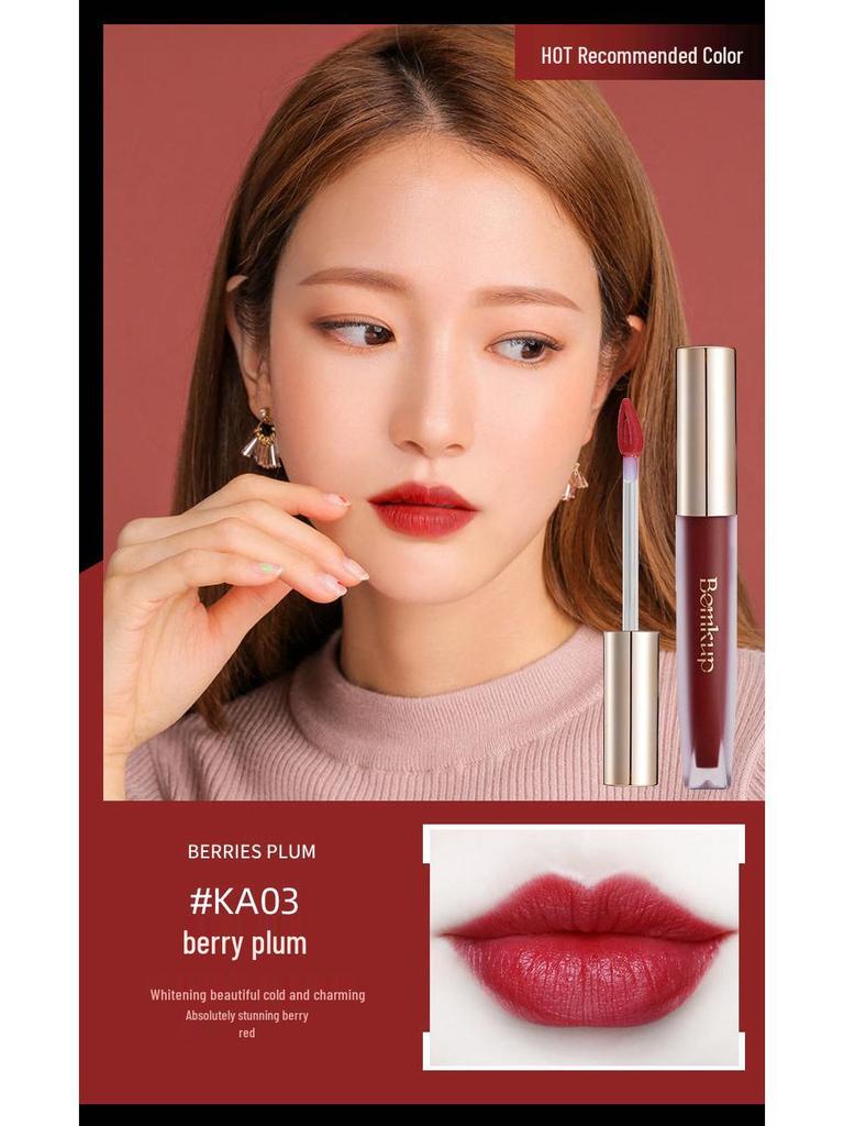 Velvet Matte Lip Gloss Gift Box: Non-Stick, Long-Lasting, Authentic Lipstick Set