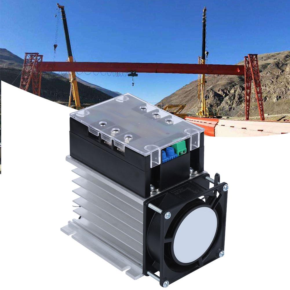 Motorstartplatine Elektrisches Zubehör Messingboden Einzeln 2 Phasen für Wasserpumpe Ventilator(Modul