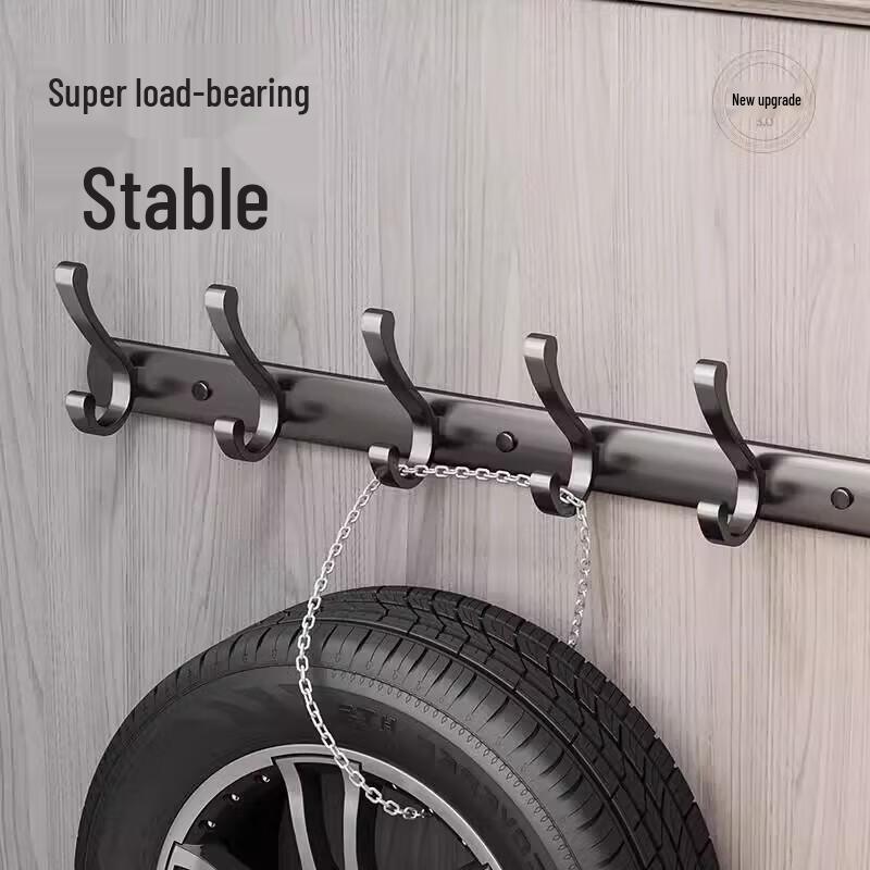 Gureide Drill-Free Over-the-Door Hook Rack