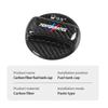 Hksh5 For BMW Car Carbon Fiber Tank Cover Fuel Tank Air Cap Trim Auto Accessories 1 3 5 Series G30 G32 G38 2021 2020 2019 2018 E46 E91