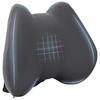 Back Support Pillow Gray Memory Foam 40 X 32 X 14 Cm