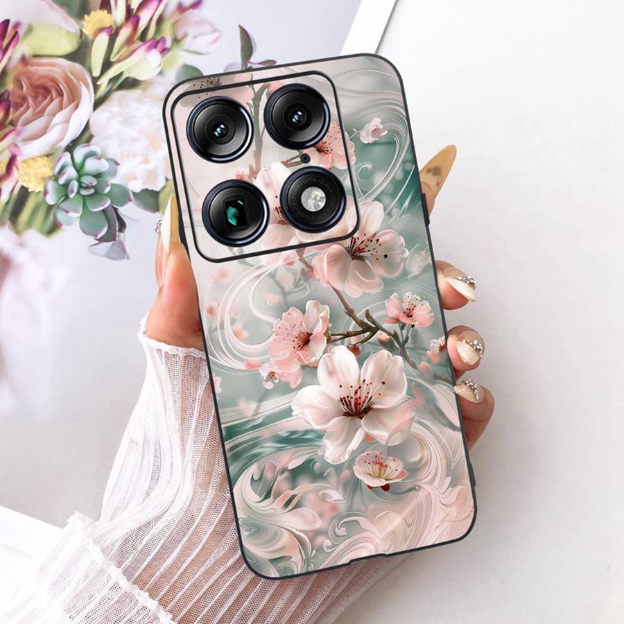 For Motorola Signature 6.8'' Case Cute Cat Cartoons Pattern Soft Silicone TPU Funda For MotoX70 Air Pro Signature Back Covers