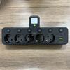 Eu Plug 3/4/5 Ac Outlet Power Strip Multiprise Wall Socket Universal Network Filter Usb Cherger Separate Switch Light Adapter Set