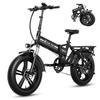 EU Warehouse E20 Electric Bicycle 25km/h 250w Motor 48v 15AH 20inch 7 Speed Ebike Battery Electric Bike