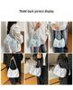Korean Style Polka Dot Girly Tote Bag - Large Capacity, Versatile & Cute Shoulder Bag