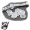 Jewelry Silicone Rubber Stopper Fastener for DIY Jewelry Making Necklaces Bracelet Clip Lock Spacer Charm Beads
