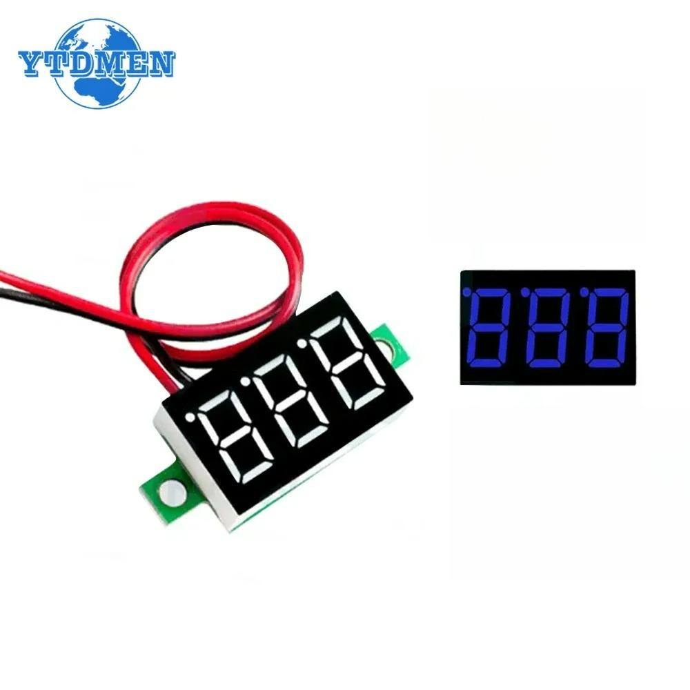 1PCS 0.36 Inch Voltmeter DC 0-32V 4.5V-30V LED Mini Digital Voltmeter LED Display Volt Meter Gauge Voltage Panel Meter 2 3 Wires
