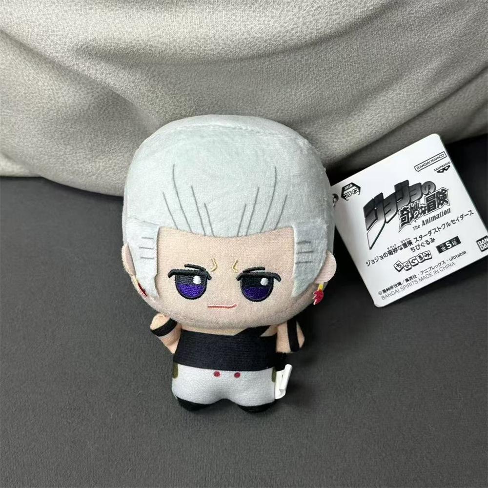 Jojo'S Bizarre Adventure Kakyoin Noriaki Joseph Joestar Jan Pierre Polnareff Dio Brando K Ujo Jotaro 12Cm Hanger Sleutelhanger Pluche