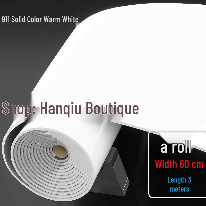 Ultra-Thick Waterproof Self-Adhesive Wall Sticker for Bathroom and Milk Tea Shop Renovation