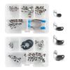1 Box F3/G3 Dental Sectional Matrix System Sectional Contoured Metal Matrices Matrix Bands Resin Clamping Ring Dental Pliers