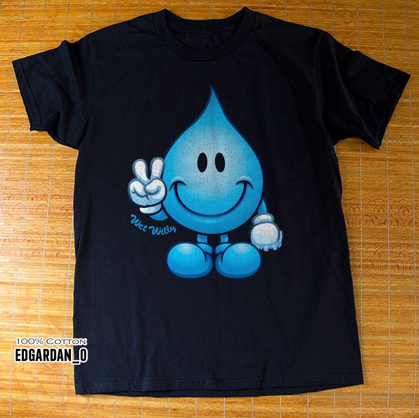 World Industries Skateboard Wet Willy Cotton Black Unisex T-shirt Size S-5XL XXXXL