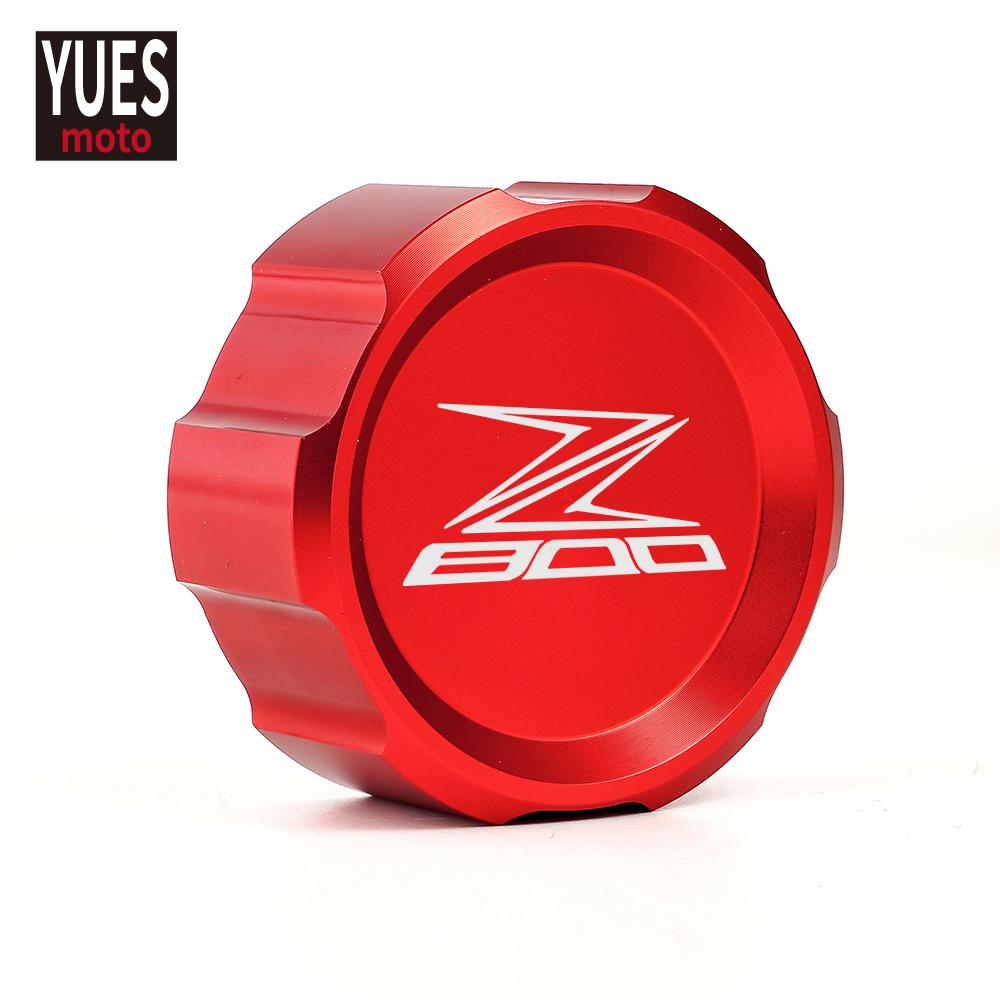 

Аксессуары для мотоциклов, передний и задний тормозной цилиндр с ЧПУ, крышка главного резервуара, черная крышка для KAWASAKI Z800 Z rear red