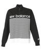 [New Balance] Golf Women's High Neck Knit (14G Logo Double Jacquard) / 012-5270501 010_Black Size2