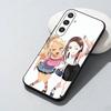 Anime O-Otaku ni Y-Yasashii Gal Wa Inai Phone Case For Samsung Galaxy A73,A72,A71,A70,A52,A51 Others Soft Black Cover