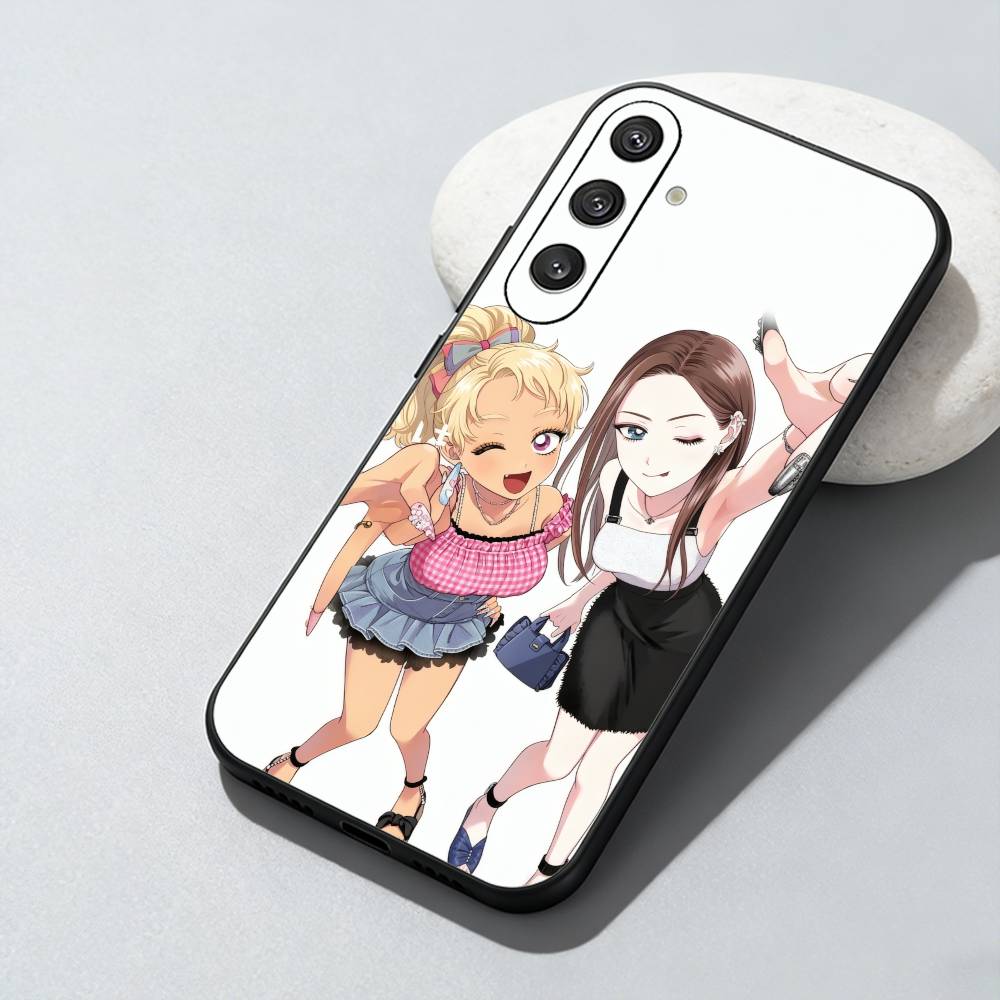 Anime O-Otaku ni Y-Yasashii Gal Wa Inai Phone Case For Samsung Galaxy A73,A72,A71,A70,A52,A51 Others Soft Black Cover