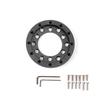 70MM For Logitech G27 G25 PCD 24 Hole Adapter Racing Car Game Modificatio Steering Wheel Adapter Plate QR036