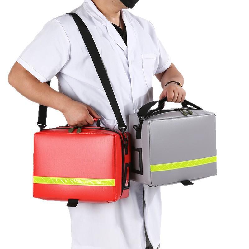 Waterproof Durable Medical First Aid Bag With Wipeable Sanitizable Surface Emergency Kits Healthcare Professionals
