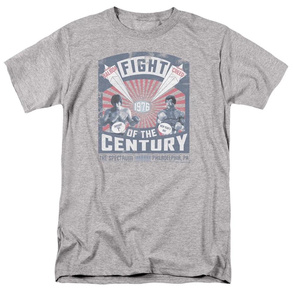 Rocky - Balboa Creed Fight Poster - Unisex Short Sleeve Children s T-shirt - Gray 150