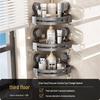 DANLE No-Drill Suction Cup Corner Bathroom Shelf