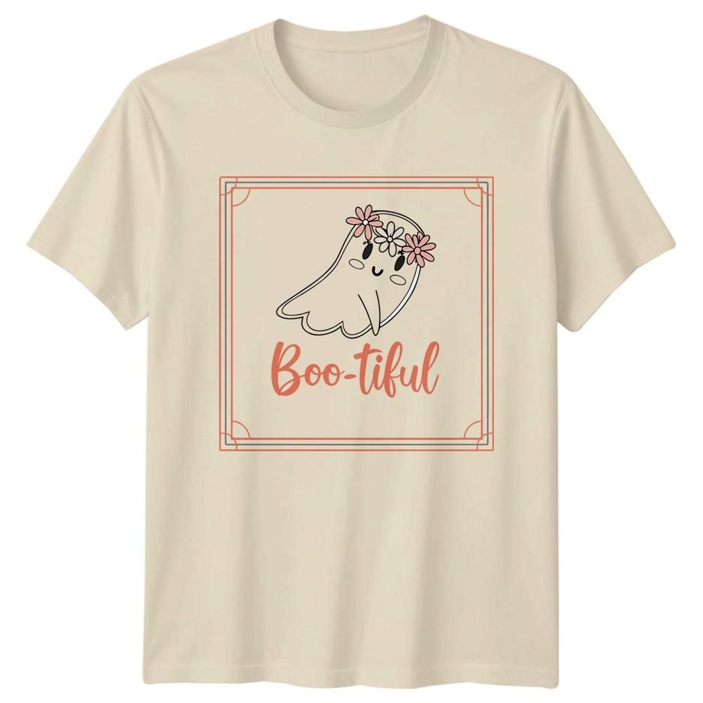 Bootiful Unisexs TShirt Cute Ghost Halloween Halloween Gift For Her